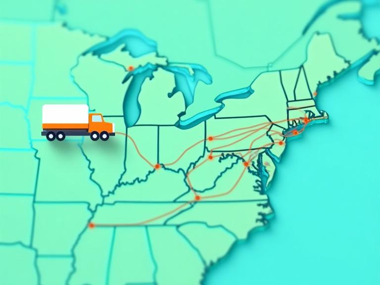 Regional short-haul trucking network